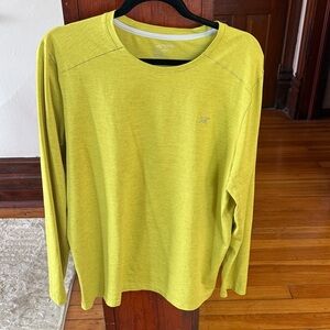 Arc'teryx Men's Bright Yellow Long Sleeve